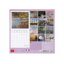 Cargar imagen en el visor de la galería, CALENDARIO DE PARED CLAUDE MONET 2027 (CAL270024)
