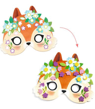 Cargar imagen en el visor de la galería, CAJA DE MANUALIDADES CREAR MASCARAS ANIMALES DEL BOSQUE (DJ07936)
