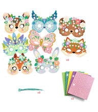 Cargar imagen en el visor de la galería, CAJA DE MANUALIDADES CREAR MASCARAS ANIMALES DEL BOSQUE (DJ07936)
