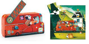 ROMPECABEZAS CAMION DE BOMBEROS 16 PCS (DJ07269)