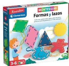 JUEGO MONTESSORI FORMAS Y LAZOS (55450)