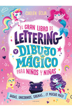 Cargar imagen en el visor de la galería, GRAN LIBRO DE LETTERING Y DIBUJO MAGICO PARA NIÑOS Y NIÑAS
