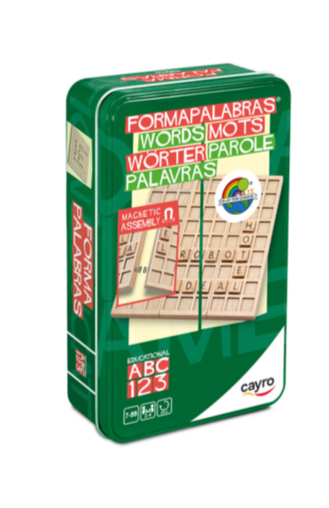 FORMAPALABRAS VIAJERO EN CAJA DE METAL (128)