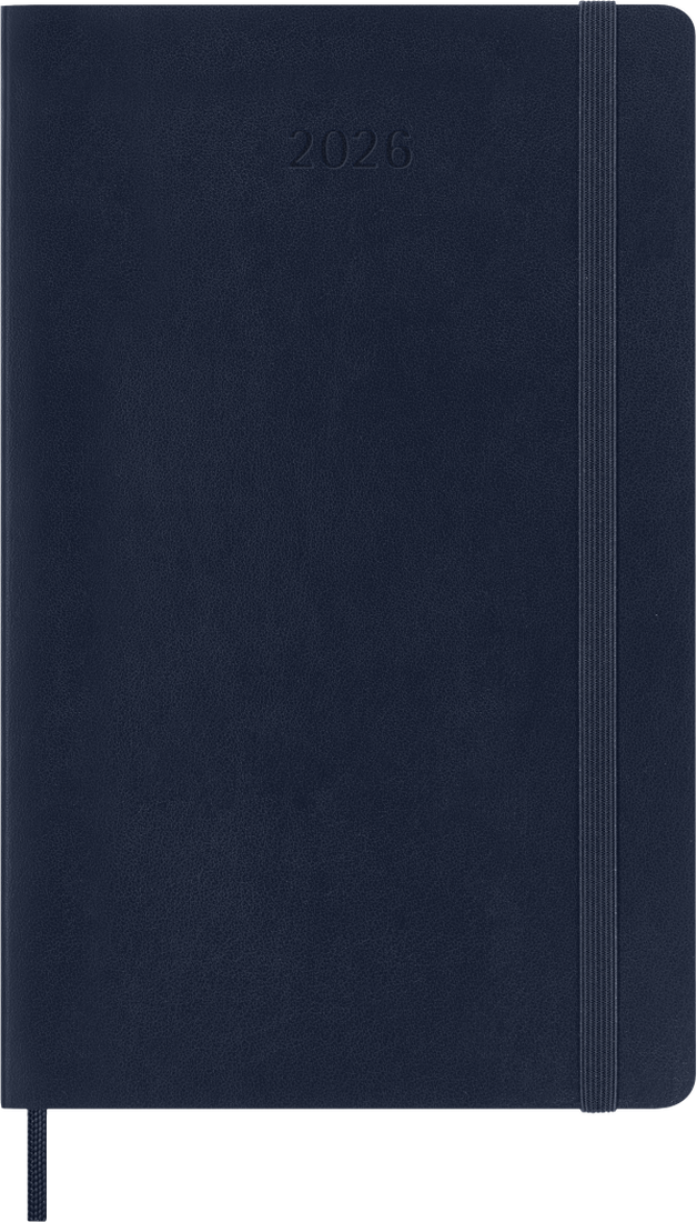 AGENDA 2026 12M DAILY LARGE SAPHIRE BLUE SOFT COVER