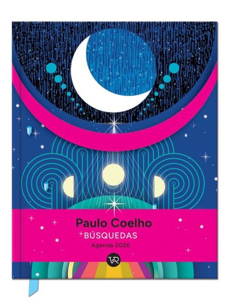 AGENDA 2026 PAULO COELHO  CARTONE BUSQUEDAS MAGENTA