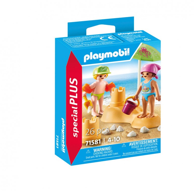 NIÑOS CON CASTILLO DE ARENA (71581)