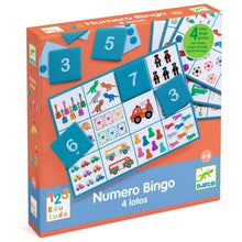 Cargar imagen en el visor de la galería, JUEGO EDUCATIVO NUMERO BINGO (DJ08281)
