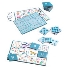 Cargar imagen en el visor de la galería, JUEGO EDUCATIVO NUMERO BINGO (DJ08281)
