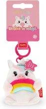 Cargar imagen en el visor de la galería, LLAVERO DE PELUCHE SUPER SOFT TINY UNICORN (SPK0003)
