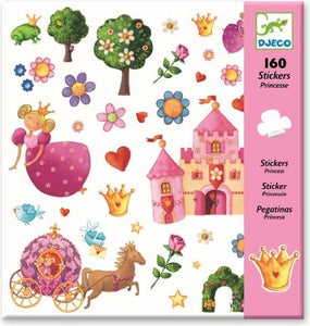 SET 160 CALCOMANIAS PRINCESA MARGUERITE (DJ08830)