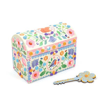 Cargar imagen en el visor de la galería, CAJA DE MANUALIDADES COFRE PARA DECORAR ROSA (DJ07929)
