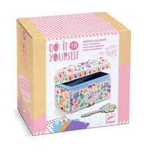 Cargar imagen en el visor de la galería, CAJA DE MANUALIDADES COFRE PARA DECORAR ROSA (DJ07929)
