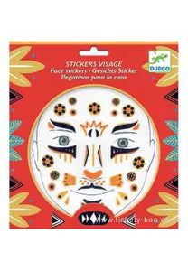 FACE STICKERS LEOPARD (DJ09215)