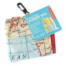 BOLSA PARA VIAJE TRAVEL LAUNDRY BAG MAPS (LB06MP)