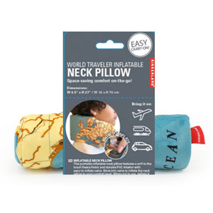 ALMOHADA INFLATABLE MAP NECK PILLOW (TT54)