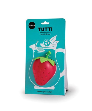 Infusor de té rojo con diseño de fruta - Aliss