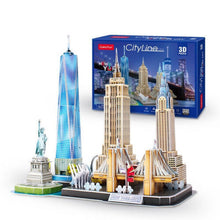 Cargar imagen en el visor de la galería, ROMPECABEZAS 3D NEW YORK CITY 123 PIECES (MC255H)
