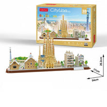 Cargar imagen en el visor de la galería, ROMPECABEZAS 3D BARCELONA CITY 186 PIECES (MC256H)
