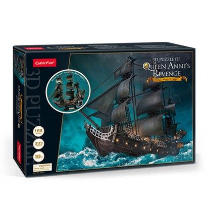 ROMPECABEZAS 3D QUEEN ANNES REVENGE 293 PIECES (L522h)