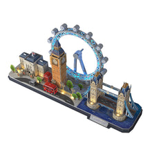 Cargar imagen en el visor de la galería, ROMPECABEZAS 3D LED CITYLINE LONDON 186 PIECES (L532h)
