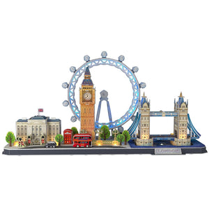 ROMPECABEZAS 3D LED CITYLINE LONDON 186 PIECES (L532h)