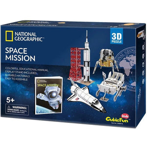 ROMPECABEZAS 3D NAT GEO SPACE MISSION 80 PIECES (DS0971h)