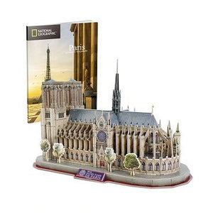 ROMPECABEZAS 3D NAT GEO NOTRE DAME DE PARIS 184 PIECES (DS0986H)