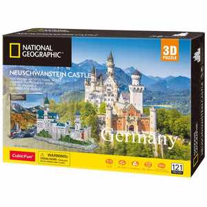 ROMPECABEZAS 3D NAT GEO NEUSCHWANSTEIN CASTLE 121 PIECES (DS0990h)