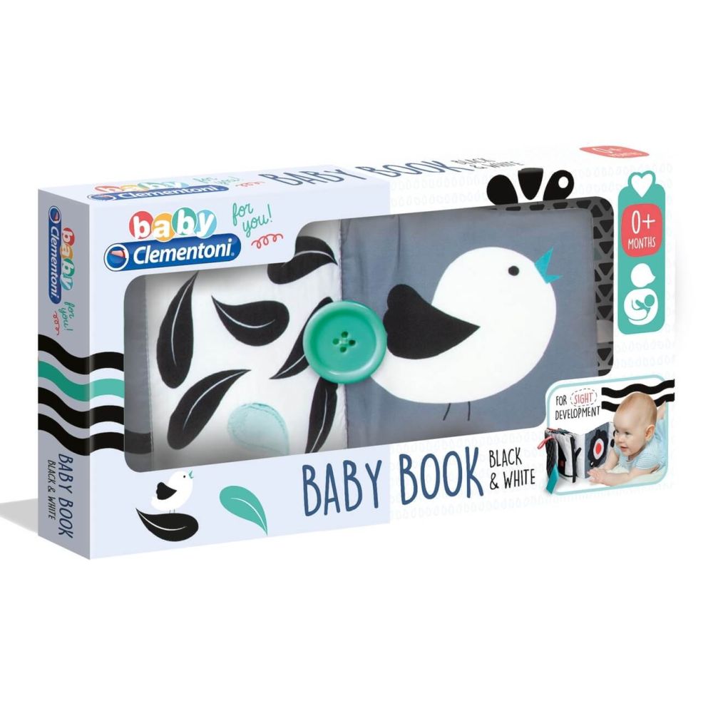 LIBRO EDUCATIVO BLACK AND WHITE BABY BOOK