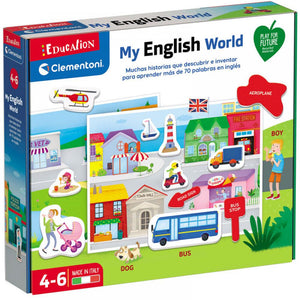 JUEGO EDUCATIVO MY ENGLISH WORLD (55448)