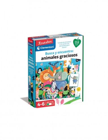 JUEGO EDUCATIVO FIND IT ANIMAL PUZZLE ES (55453)