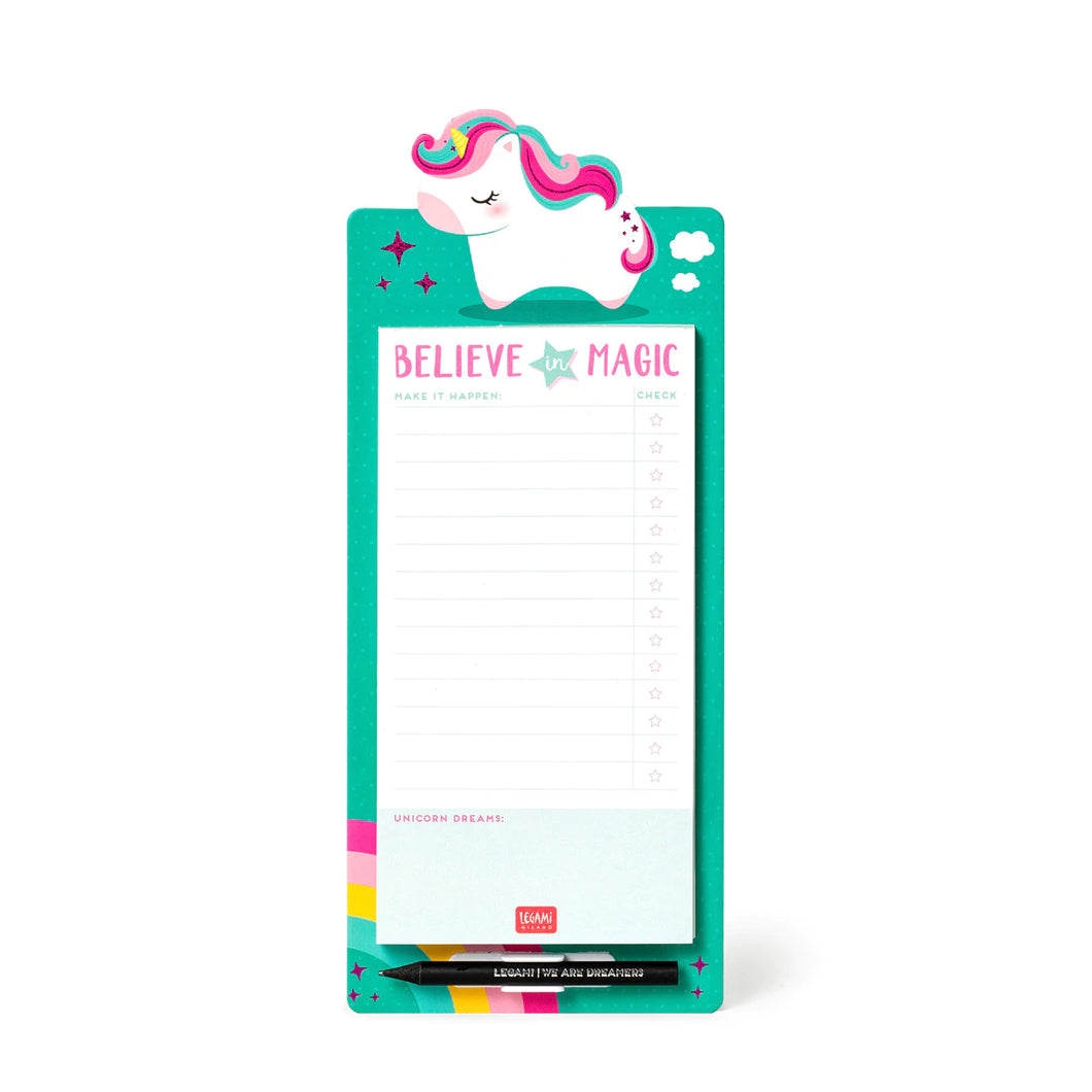 BLOCK DE NOTAS MAGNETIC NOTEPAD UNICORN (MNP0078)