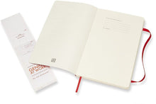 Cargar imagen en el visor de la galería, RULED NOTEBOOK LARGE SOFT COVER SCARLET RED
