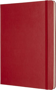 RULED NOTEBOOK XLARGE HARD COVER RED (QP090F2)
