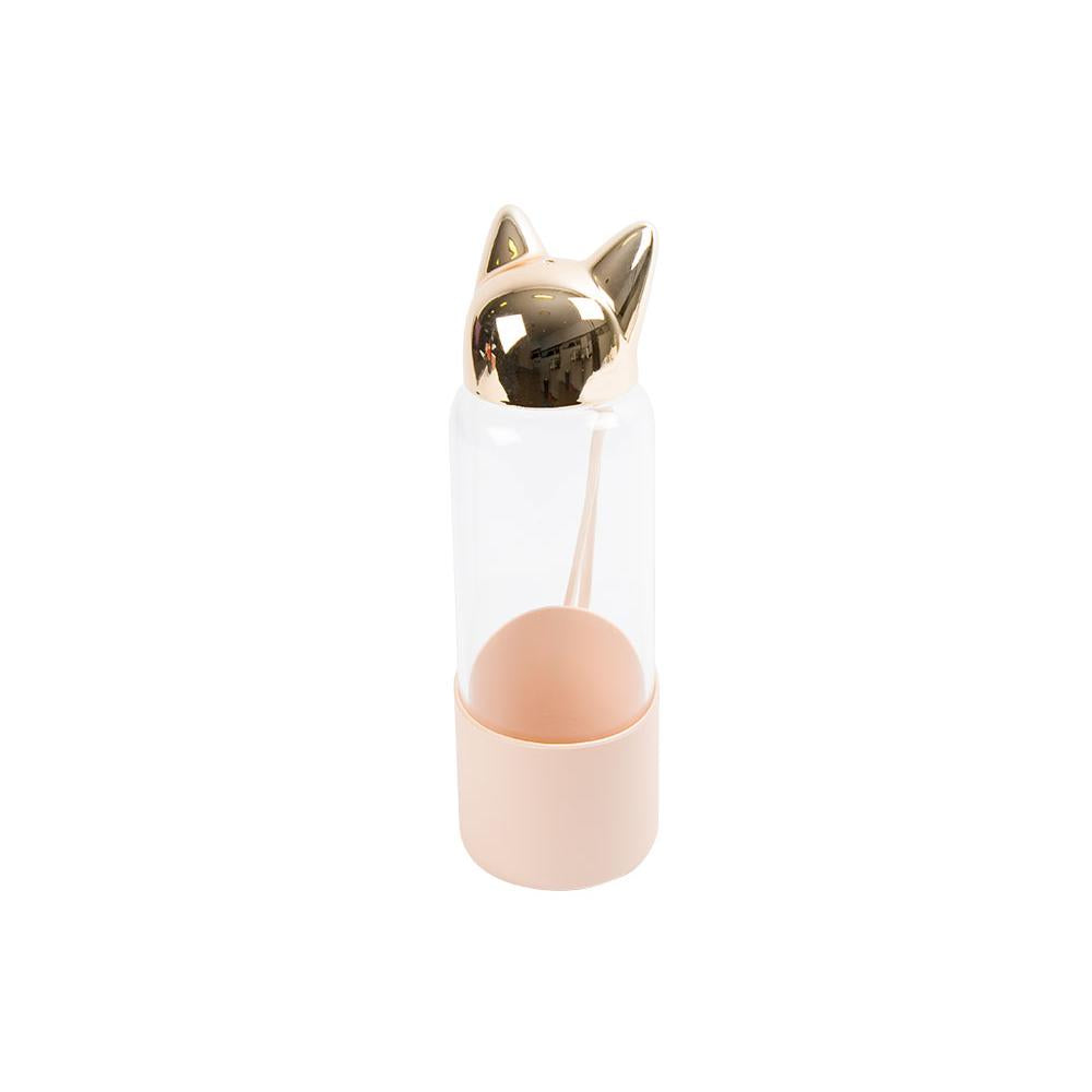 BOTELLA CAT 350 ML ROSA (27042)