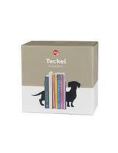 Cargar imagen en el visor de la galería, SUJETA LIBROS TECKEL NEGRO (27564)
