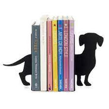 Cargar imagen en el visor de la galería, SUJETA LIBROS TECKEL NEGRO (27564)
