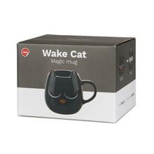 Cargar imagen en el visor de la galería, TAZA MUG WAKE CAT NEGRO 250 ML (27590)
