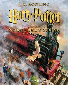 HARRY POTTER 1 AND THE SORCERERS STONE (HC) (ILLUSTRATED)