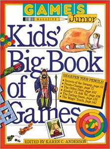 GAMES MAGAZINE JUNIOR KIDS BOOK OF GAMES