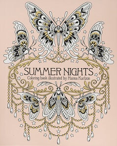 SUMMER NIGHTS COLORING BOOK (HC)