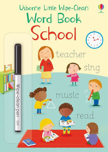 LITTLE WIPE CLEAN WORD BOOK SCHOOL
