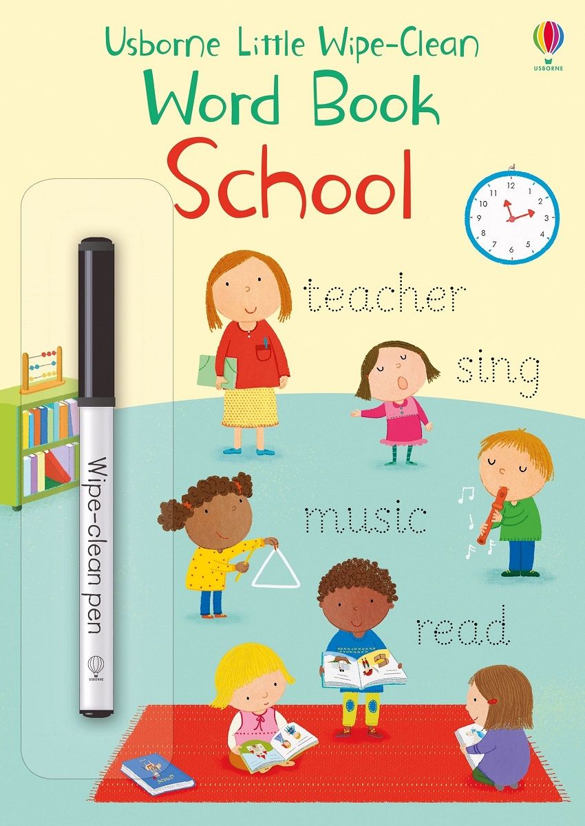 LITTLE WIPE CLEAN WORD BOOK SCHOOL