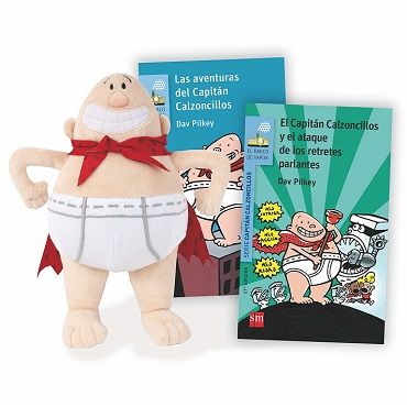 PACK CAPITAN CALZONCILLOS (INCLUYE MUÑECO)