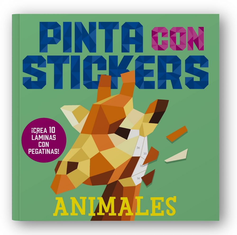 ANIMALES (PINTA CON STICKERS)