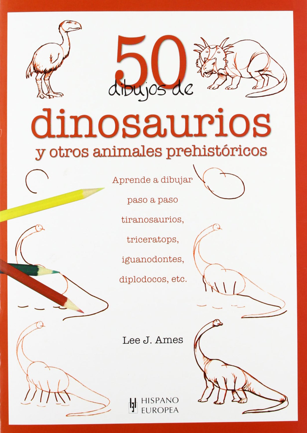 50 DIBUJOS DE DINOSAURIOS Y OTROS ANIMALES PREHISTORICOS