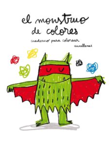 MONSTRUO DE COLORES CUADERNO PARA COLOREAR