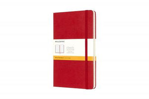 RULED NOTEBOOK LARGE HARD COVER RED (QP060RF)