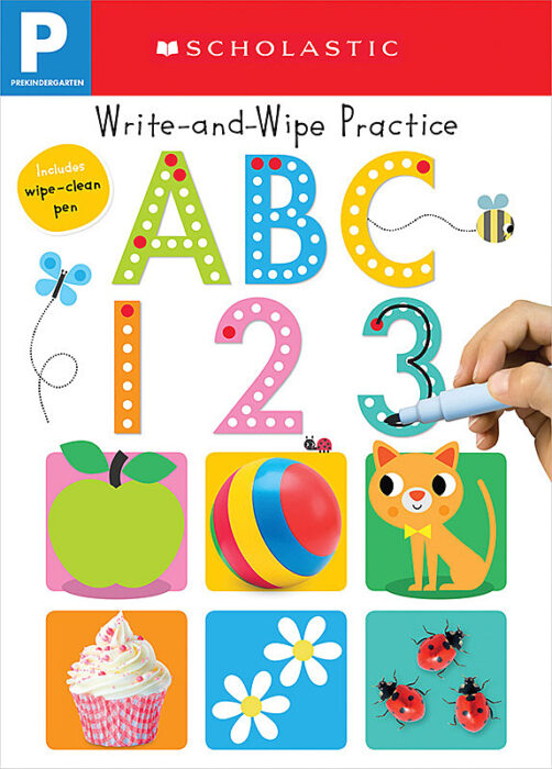 ABC 123 WRITE AND WIPE FLIP BOOK (HC)