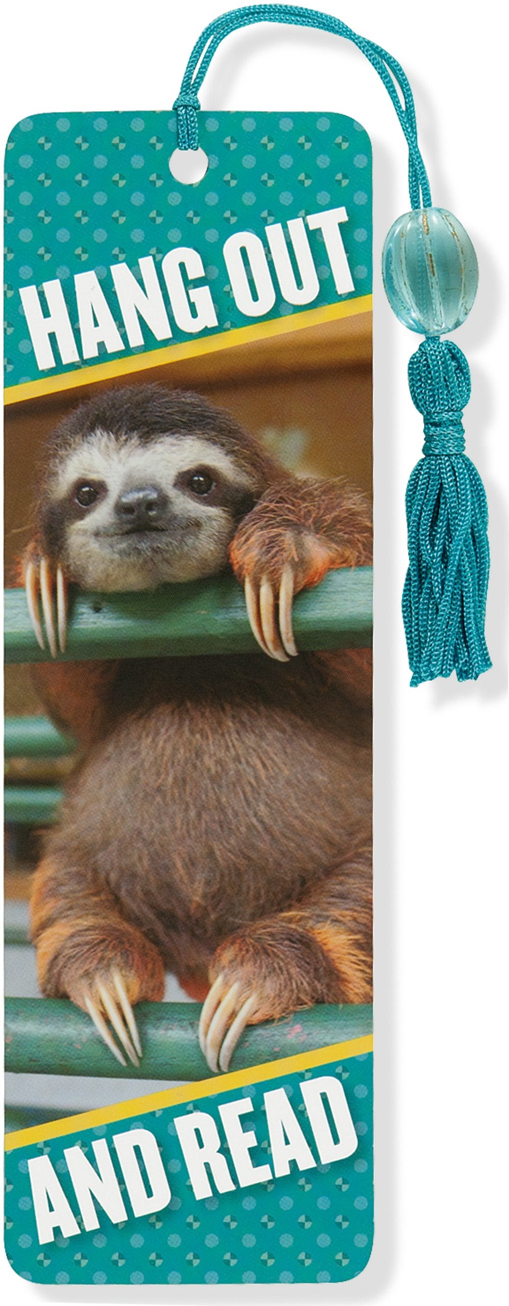 BOOKMARK BEADED BABY SLOTH (7094)